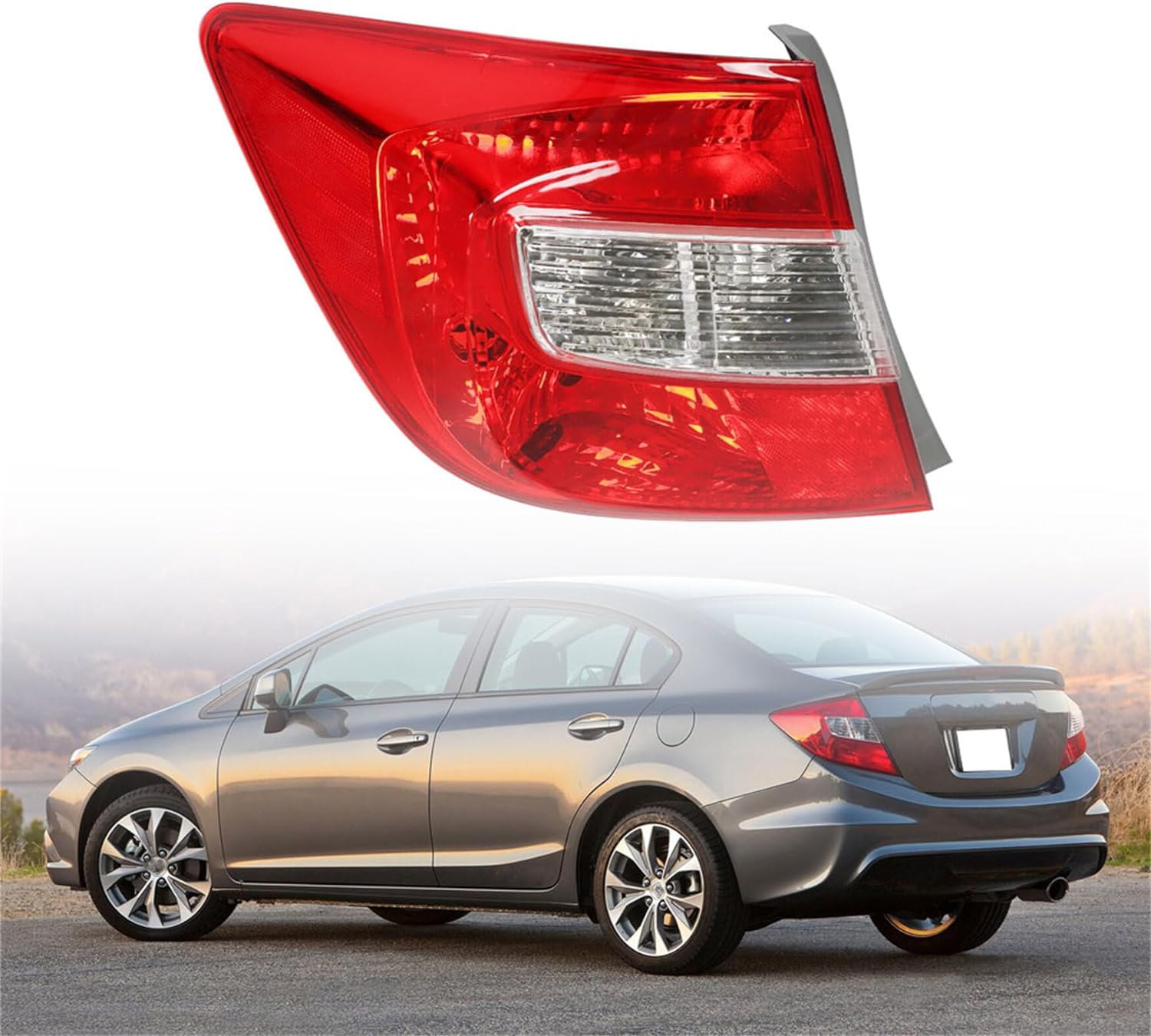 6 Douilles De Feu Arrière Pour Honda Accord Civic - Compatible 1998-2017, Remplacement Direct
