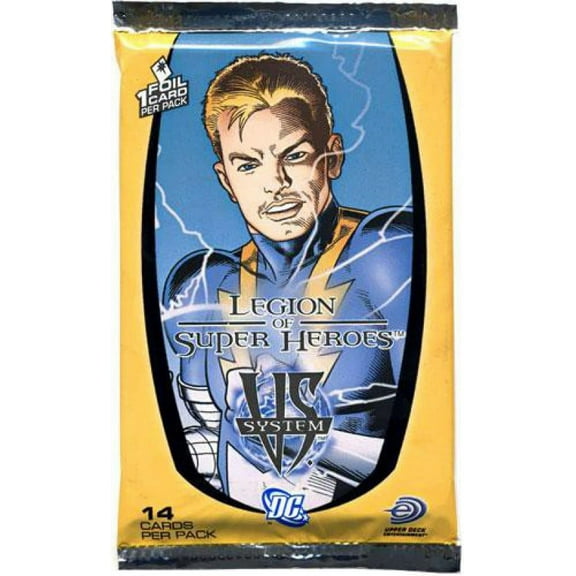 DC VS System Trading Card Game Legion of Super Heroes Booster Pack