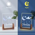 thumbnail image 4 of Luz de noche de luna personalizada para niñas, regalos de cumpleaños de Navidad para niños personalizados, luz de noche de acrílico, decoración de guardería para bebé personalizada, lámpara de noche c, 4 of 6