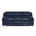 thumbnail image 6 of Lexicon Goodland Corduroy 2pc Set Sofa+ Loveseat in Blue, 6 of 16