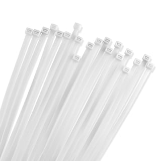 18 Inch Zip Ties Heavy Duty by - 100 Cable Ties Per Pack - Black Zip