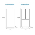 thumbnail image 4 of Refrigerador Midea 19 pies FrenchDoor Inox, 4 of 4