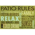 thumbnail image 2 of Marrott, Stephanie 32x23 Gold Ornate Wood Framed with Double Matting Museum Art Print Titled - Patio Rules, 2 of 4