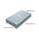 thumbnail image 2 of Dual Bay Enclosure with Offline Clone NVME M.2 Duplicator USB-C 10Gbps NVME Cloner Dock for M.2 NVMe and External SATA Hard Disk, 2 of 9