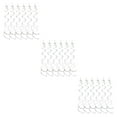 thumbnail image 4 of Guardoinrt 6pcs Hanging Garland Safe Ingredients Good Demonstrating Effect PVC Made Silver 3Set, 4 of 6