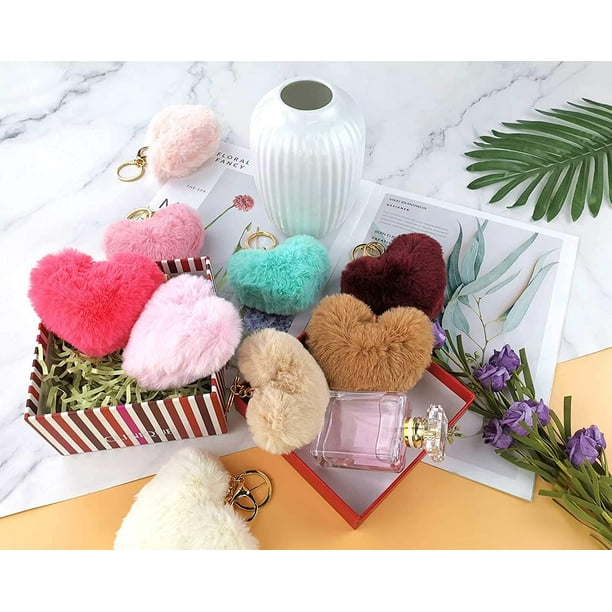 Pom pom keychain bulk discount