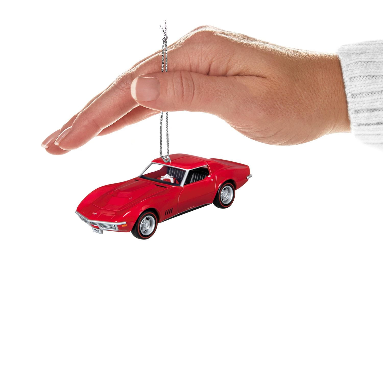 Hallmark Keepsake Christmas Ornament (Classic American Cars 1968 Chevrolet Corvette L88 2024 Metal)