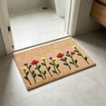 thumbnail image 4 of Felpudo para entrada a casas, interior y exterior, alfombra absorbente absorbente de perfil bajo para la puerta principal, el jardín y la entrada, 4 of 8