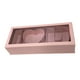 thumbnail image 1 of Caja de flores vacía con forma de letra "Te amo", caja de regalo rellenable con forma de letra rosa, 1 of 9