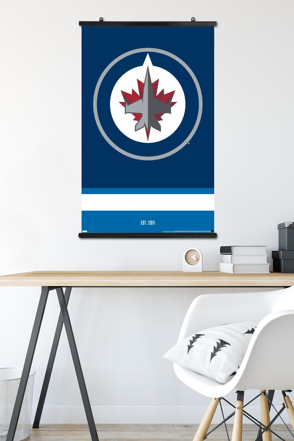 NHL Winnipeg Jets - Logo 21 Wall Poster, 22.375" x 34"