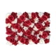 thumbnail image 5 of Panel de pared de flores, telón de fondo de bodas, panel floral romántico decorativo, fondo de pared de flores para de interior de fiesta en Rojo, 5 of 8