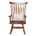 thumbnail image 4 of International Concepts Solid Wood Rocking Chair in Soft Cherry, 4 of 9