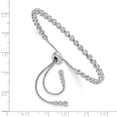 thumbnail image 2 of Auriga 925 Sterling Silver Zirconia 44 Stone Bolo Bracelet for Women, 2 of 4