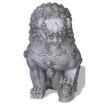 Left Facing Foo Dog in Lead Gray (Lead Gray)