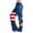 Dark Blue(American Flag Floral Print), variant on 250 Anniversary USA Flag Pajama Pants Women Casual Cute American Flag Stars Striped Pj Bottoms Lounge Elastic Waist Pajamas Pants Festival 2026 Fashion Sleep Bottoms Deep Red M