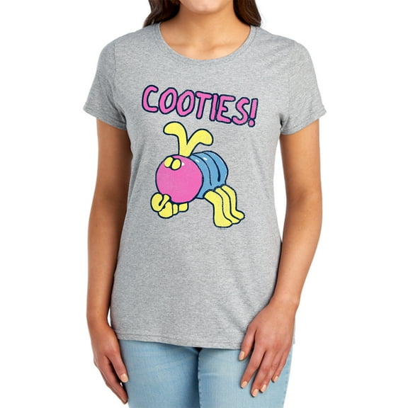 Cootie Ive Got Cooties Women's T Shirt, Athletic Heather, Small