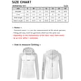 thumbnail image 5 of Doublju Women's Lightweight Contrast Zip Up Hoodie Jacekt with Plus Size, 5 of 5