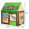 thumbnail image 6 of Wilwolfer Kids Play Tent for Boys Toddlers Canvas Playhouse with Roll-up Door Indoor, 6 of 10
