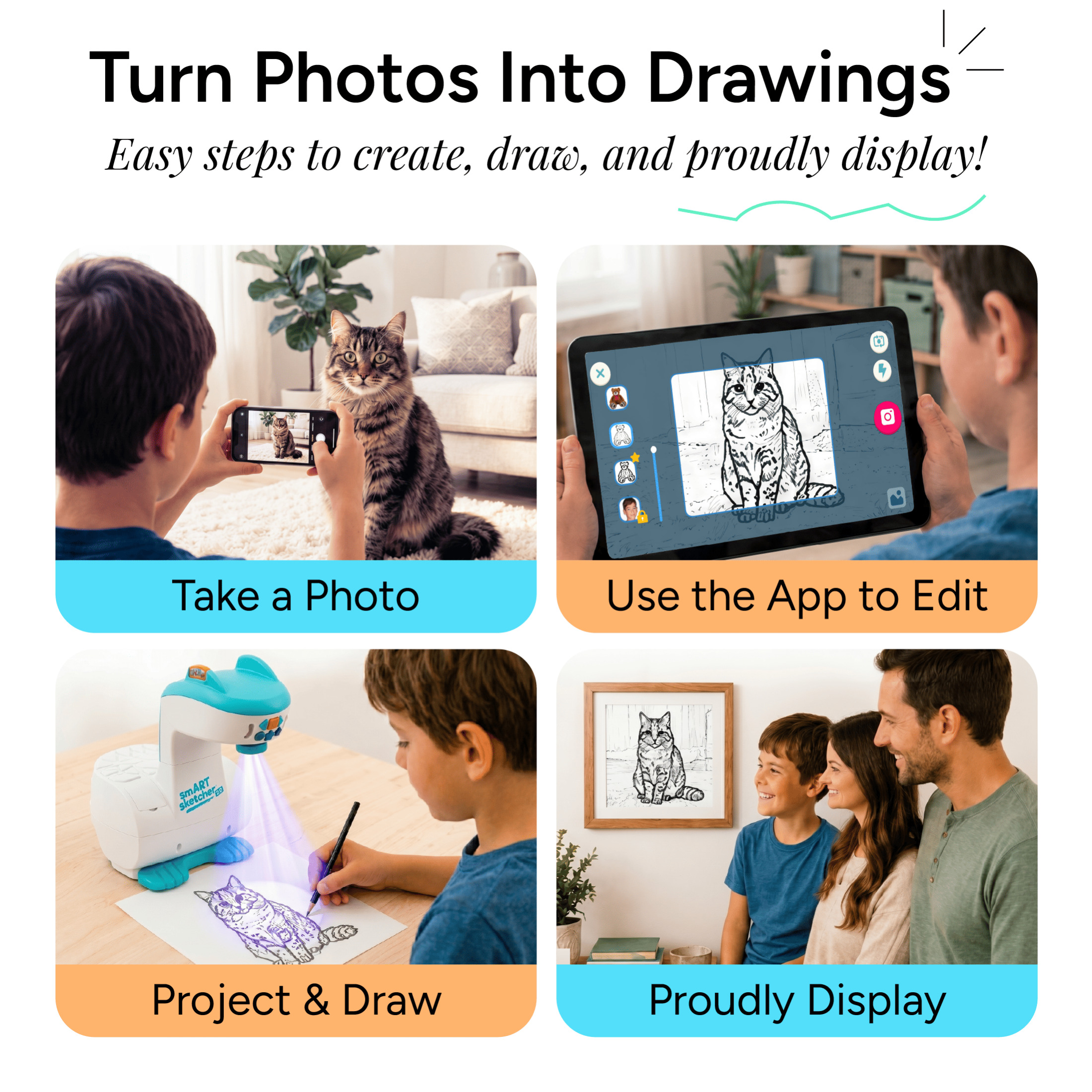 smART Sketcher 2.0 Projector Drawing & Tracing Toy photo 4