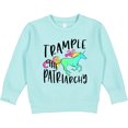 thumbnail image 2 of Inktastic Women's Rights Trample the Patriarchy Toddler Sweatshirt, 2 of 4