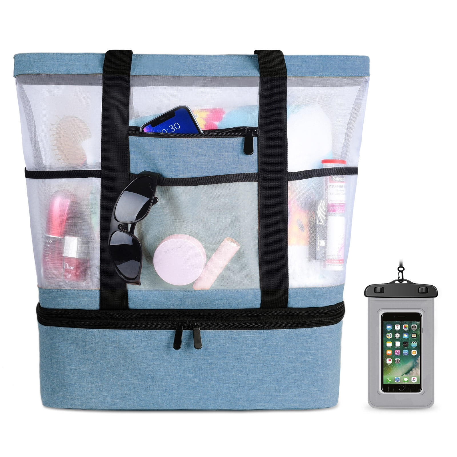 Insulated beach tote cooler bag Clearance