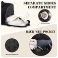 thumbnail image 6 of TRIPGEAR 45L 2-in-1 Gym Duffle Bag for Men, Travel Backpack with Shoe & Wet Pocket, Overnight Carry-on Bag, 6 of 7