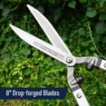 thumbnail image 2 of Kings County Tools 24” Hedge Shears Heavy Duty Bush Trimmer with Forged Steel Blades, 2 of 6