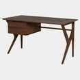 thumbnail image 2 of Karlo Desk with Walnut Top w/ Ash Stained Walnut Base, 2 of 2