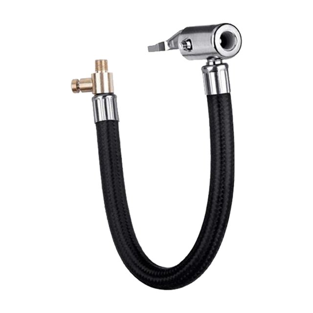 ziyahi Car Tire Air Inflator Hose Pump 60cm Adapter Deflated Extension Not Deflated 30cm