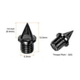 thumbnail image 2 of Track Spikes 1/4 Inch Alloy Steel Lightweight for Track Shoes, Black, 5 Pieces, 2 of 5