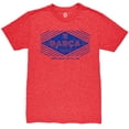 thumbnail image 2 of Men's 1863FC  Red Barcelona Diamond Twisted Tri-Blend Slub T-Shirt, 2 of 3