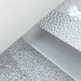 thumbnail image 5 of 6 Pieces 8x12 Inch (21x30cm) Faux Leather Sheets Silver Series Fine Chunky Glitter Metallic Litchi Patent Snake Skin Faux Leather Fabric for Bow Earring Making DIY Craft, 5 of 5