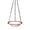 Pink, variant on Bird Bath Bowl Birdbaths For Outdoors Metal Birdhouse Hanger Decorative Hangable For Backyard Birdwatching Patio Viewing Observation Apartment Window 1pc
