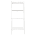 thumbnail image 5 of Tcbosik Ladder Shelf, 4-Tier Bookshelf with Metal Frame, Storage Rack for Home Office, Living Room, Bedrom, White, 5 of 7