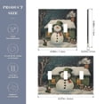 thumbnail image 4 of WOBOGO Winter Snowman 3-hole Switch Plates PC Flame Retardant Plastic Material Glossy Finish Smooth Touch 6.37x4.48x0.27in, 4 of 8