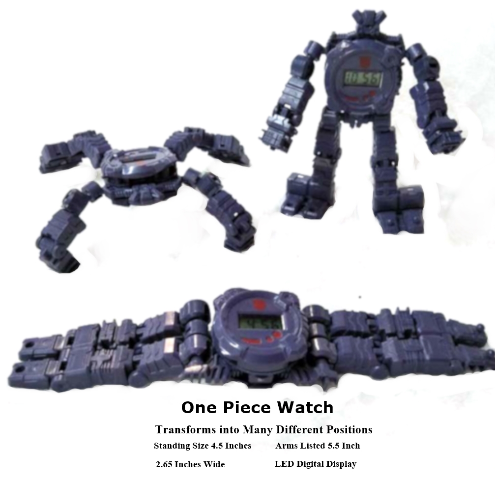 transforming robot watch