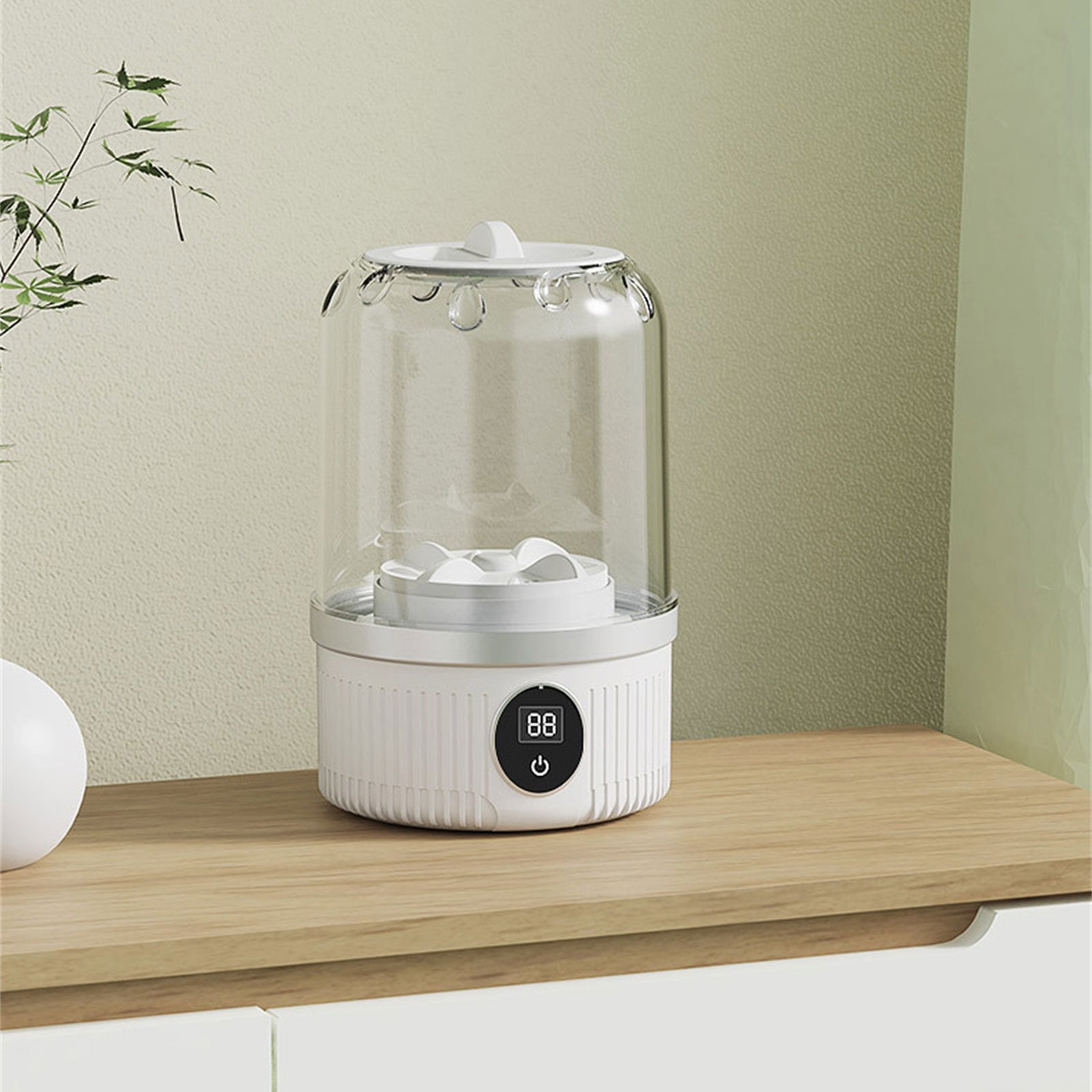 3000mAh Rechargeable Portable Miniature Washing Machine For Underwear Socks Wireless Washer Home Laundry Solution