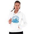 thumbnail image 3 of High School Know It All Brainy Smurf Unisex Plus Size Hoodie Brisco Brands 4X, 3 of 5
