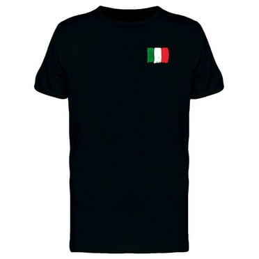 Grunge Italy Flag Doodle T-Shirt Men -Image by Shutterstock, Male Large