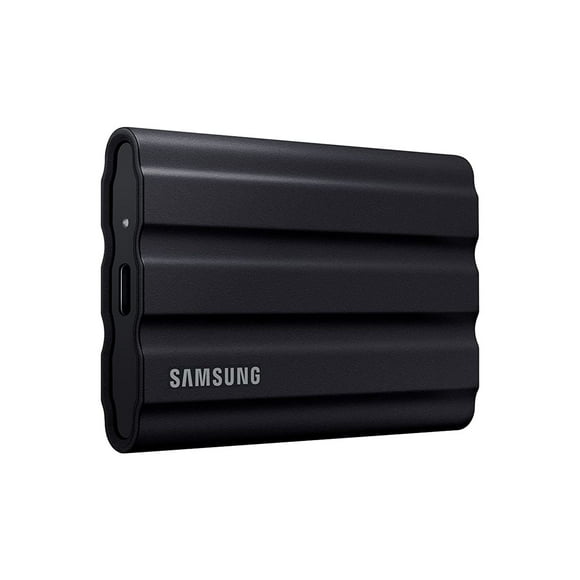 SSD portátil SAMSUNG T7 Shield de 4 TB - 1050 MB/s, resistente, resistente al agua y al polvo, para creadores de contenido - Negro