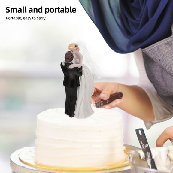 Raindrops Multi-Color Resin Wedding Cake Toppers, Unique Design, Fine Craftsmanship, Perfect for Special Occasions