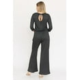 thumbnail image 7 of Eloges Women's 3/4 Sleeve Tie-Back Jumpsuit, 7 of 7