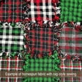 thumbnail image 3 of JCS Kenwood Black Tartan Plaid Cotton Fabric - Sold by the Yard, 3 of 7
