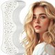 thumbnail image 1 of Glitter Freckles Face Tattoo, Glitter Freckles, Sparkle Makeup Patches-Gold-Face Glitter Speckles Patches, 4pcs, 1 of 5