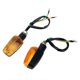 thumbnail image 1 of clignotant Moto, 4 Pices 12v Clignotants Moto A Ampoule, , Petites Flches De Moto Universelles Pour Atv Scooter Quad Cruiser Off Road, Couleur Amb, 1 of 4