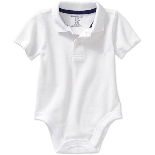Garanimals Newborn Baby Boy Polo Creeper