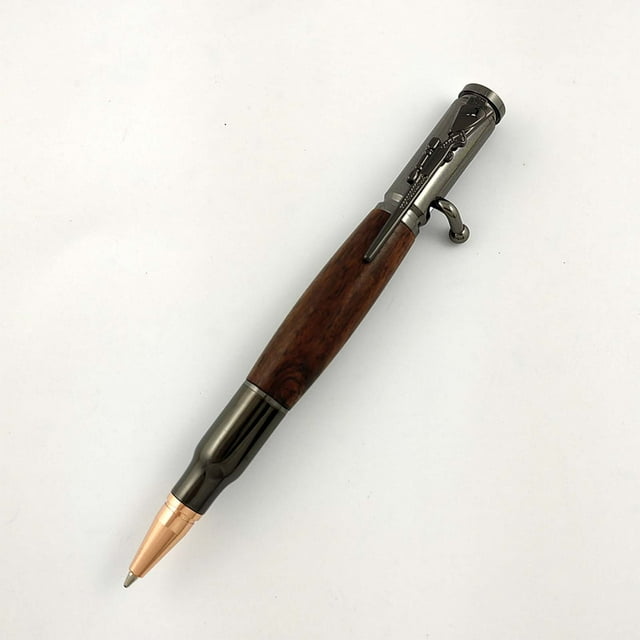 TopLLC Wooden Ballpoint Pen Pressure Reducing Pen Funny Gift 1ml