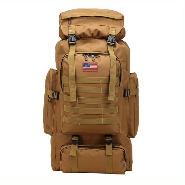 80L Outdoor Tactical Waterproof Backpack For Camping Hiking Backpacking Hunting