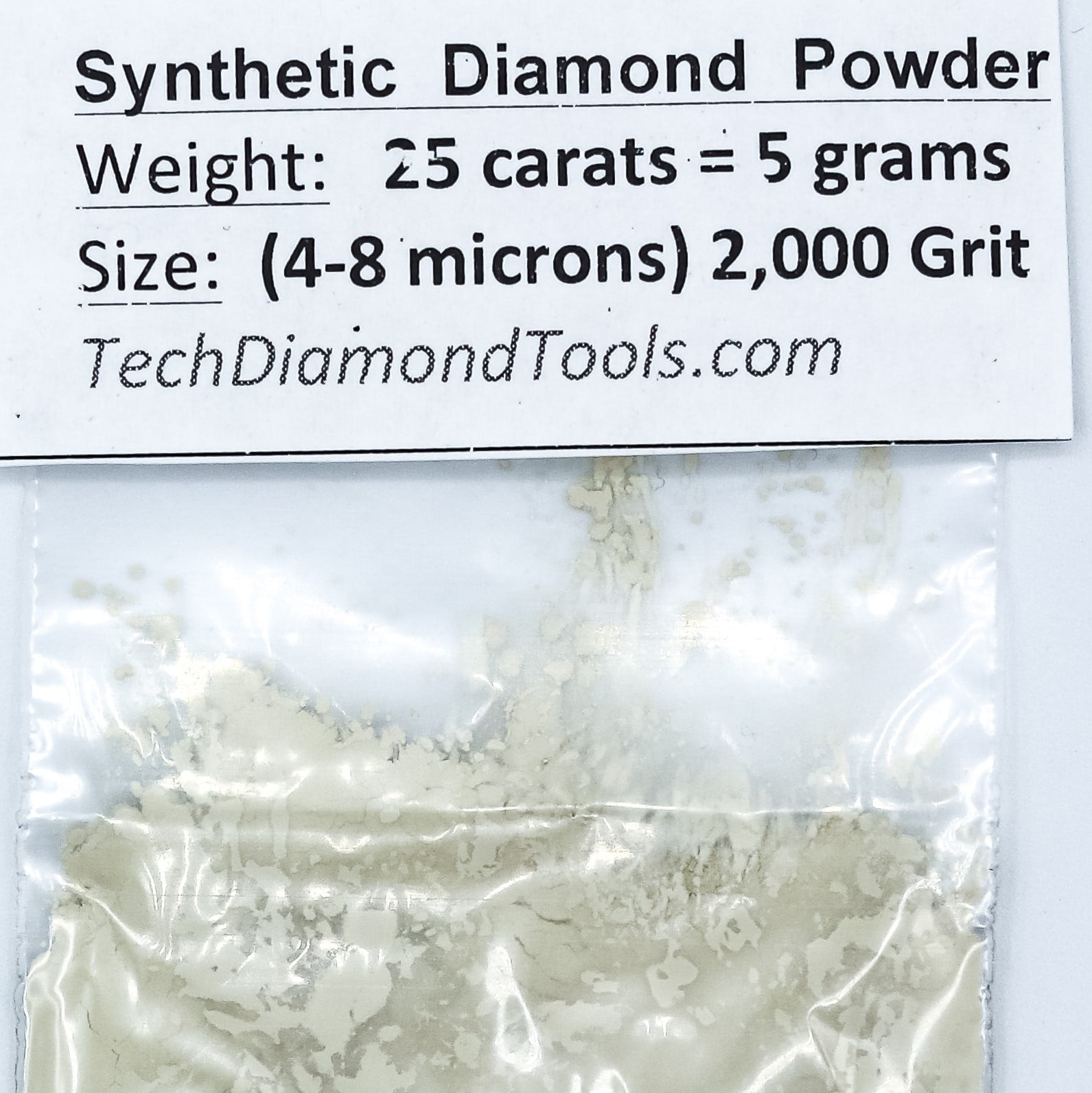 #1200 Grit, 50cts Diamond Grit Powder 