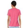 thumbnail image 3 of Bella & Canvas B30506337 Women Relaxed Fit Triblend T-Shirt, Charity Pink Triblend - 2XL, 3 of 5